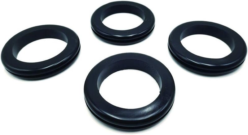 EASYEAH Store Rubber Grommets for Wiring 2-3/8 in Panel Hole, 2 in ID Firewall Grommet Automotive, Eyelet Ring Gasket Hole Grommets for Metal Electric Box, Wires Cables Hoses Protection, 4 Pcs, 50x60 mm - Image 1